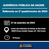 Câmara promove Audiência Pública de Saúde nesta sexta (27)